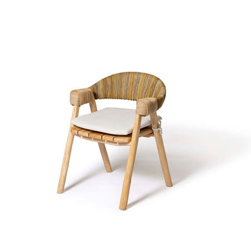Luxury handcrafted restaurant dining chair by Cabana Miami