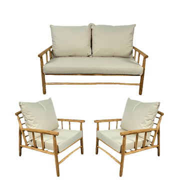 Luxury handcrafted outdoor seating for Miami living
