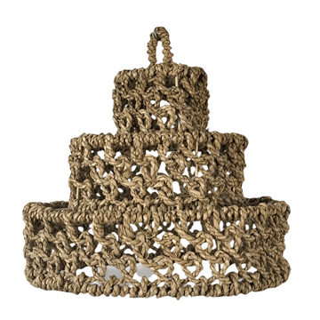Natural woven light shades and fixtures by Cabana Miami