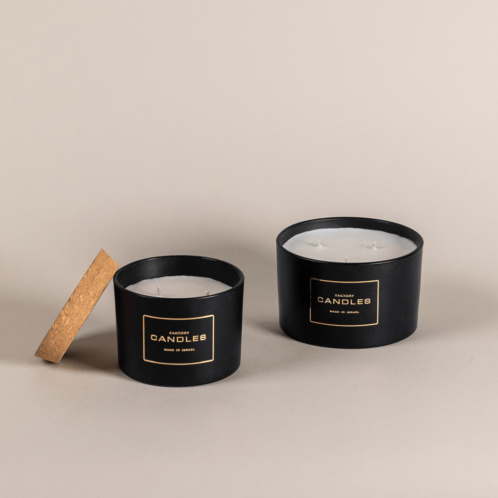 Black Marvin Candles handcrafted decorative candles by Cabana Miami