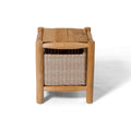Teak Storage End Table image 7