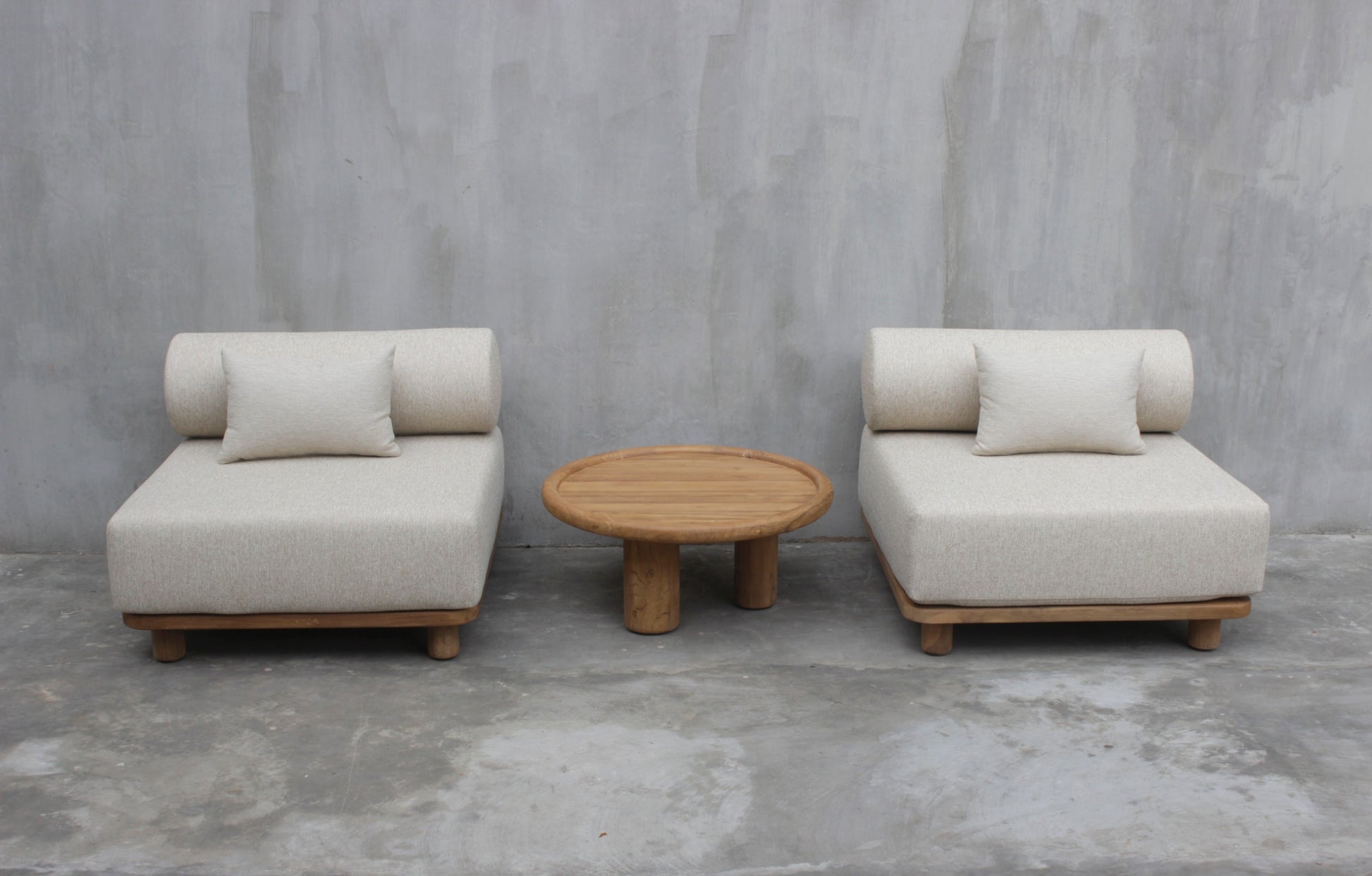 Shiraz 2-Seater Sofa – handcrafted outdoor furniture by Cabana Miami