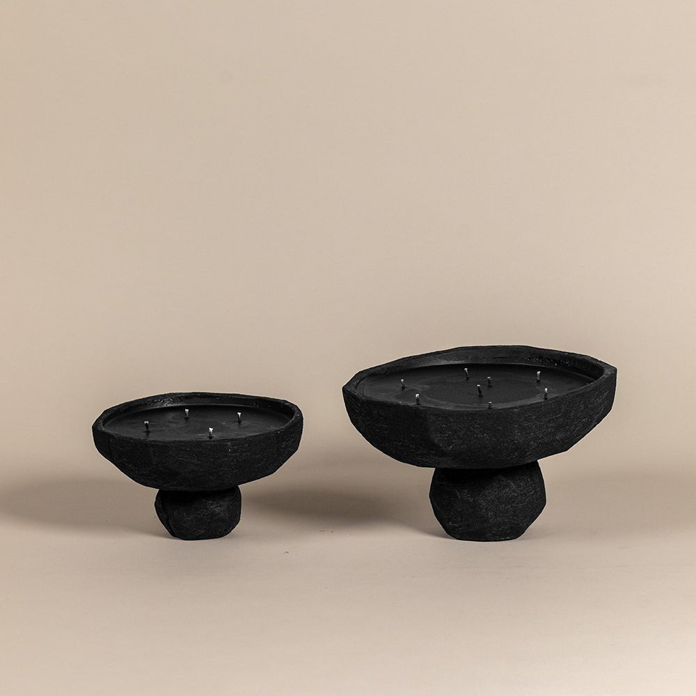 Nikko Pedestal Candles handcrafted decorative candles by Cabana Miami