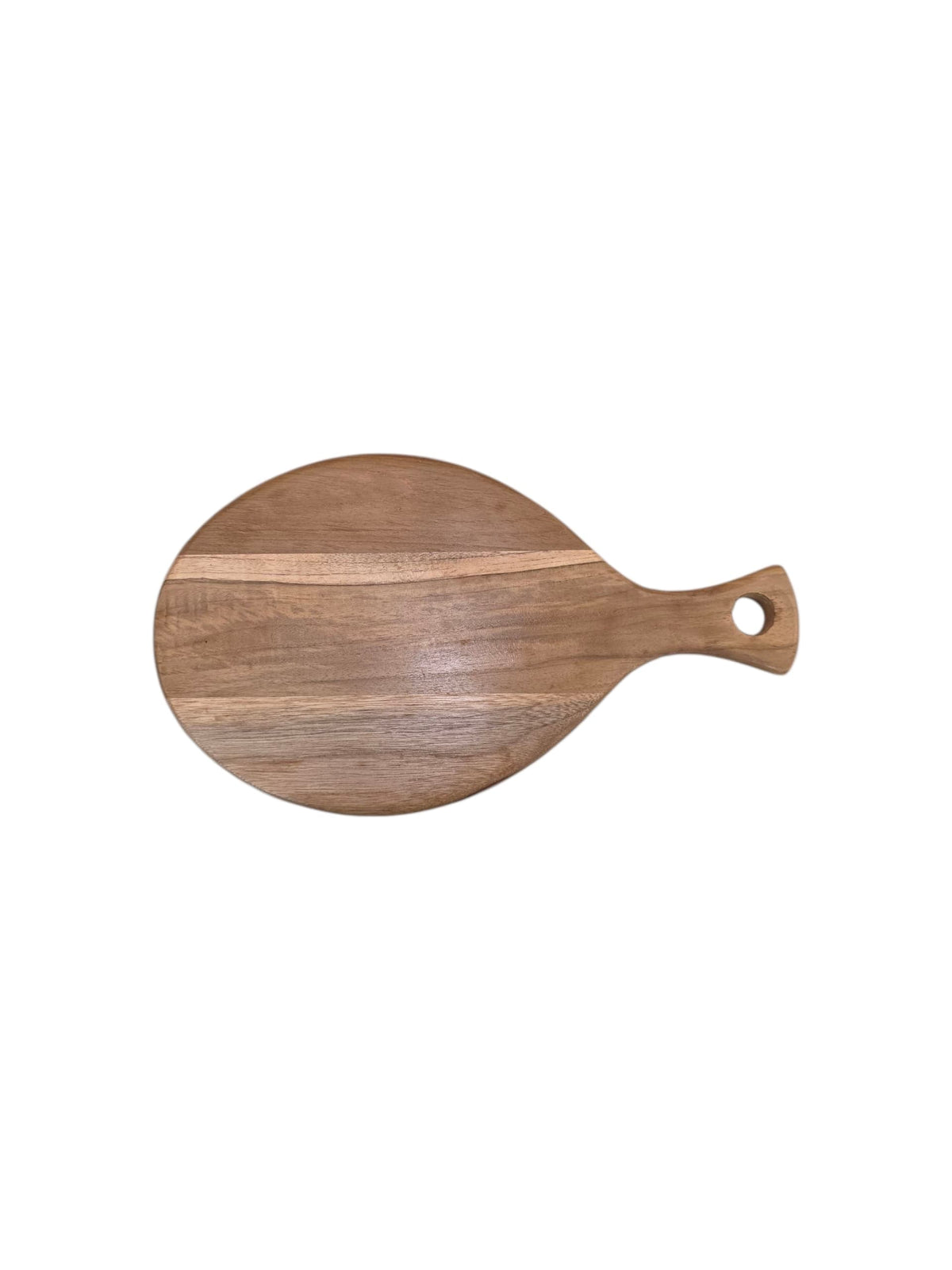Sol & Sea Teak Cutting Board handcrafted round teak board by Cabana Miami