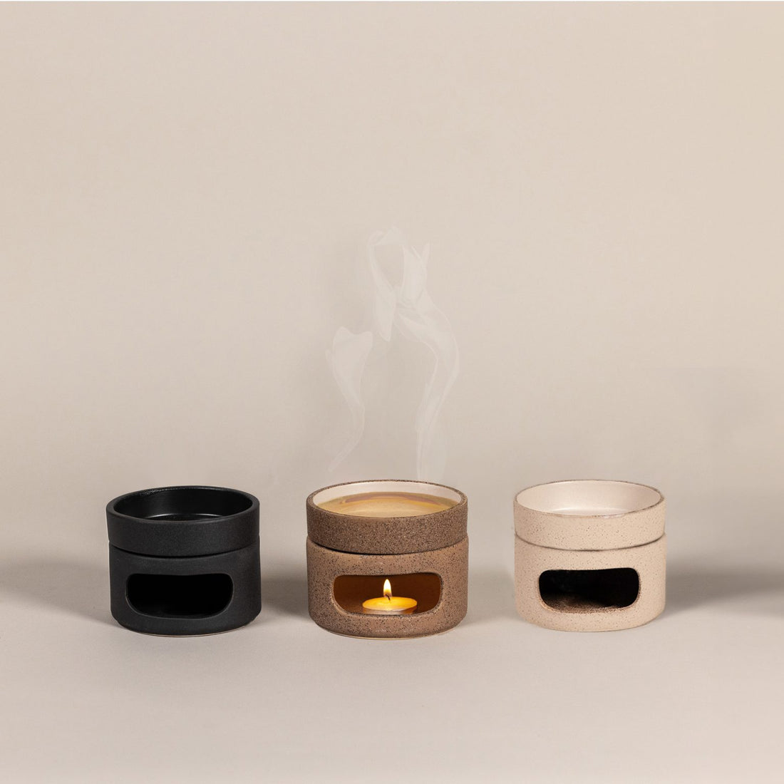 Atara Oil Burner Set decorative fragrance burner by Cabana Miami