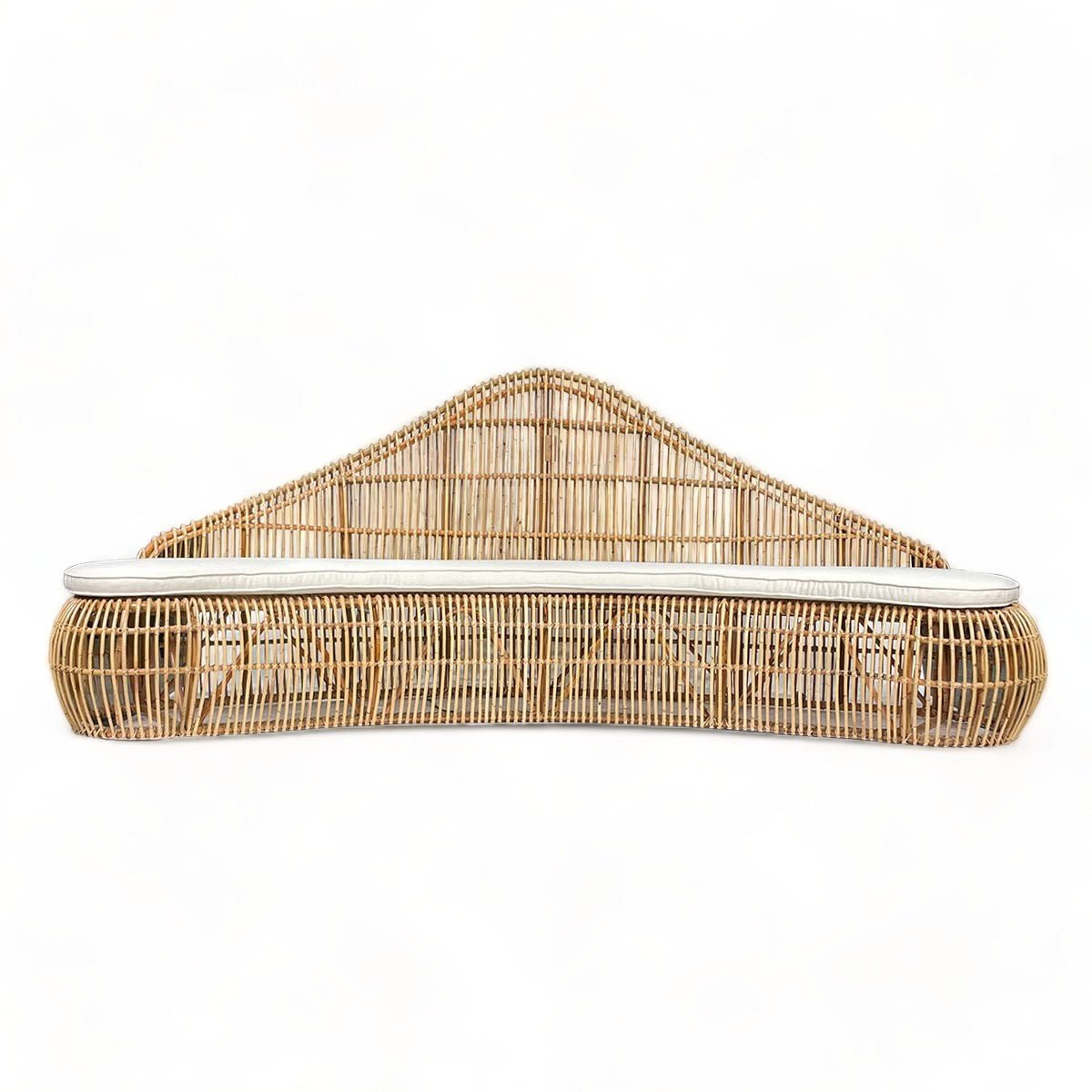 Playa Sofa handcrafted rattan sofa by Cabana Miami