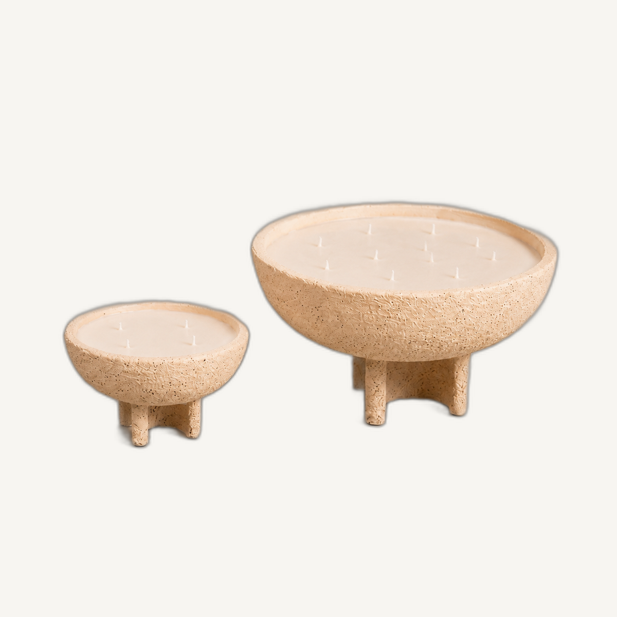 alexandria bowl candles angle-3 on Cabana off-white background