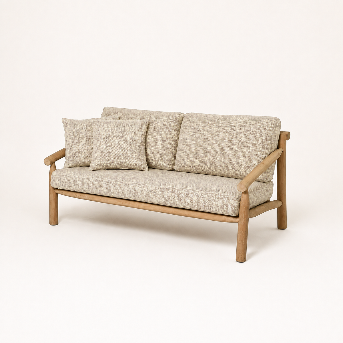 Ariana Sofa, Light Beige Fabric 141
