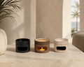 Atara Oil Burner Set in a luxury Miami coastal interior