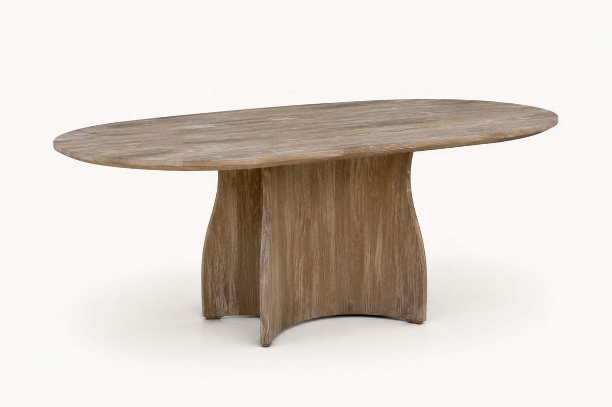 Bajo Oval Dining Table catalog angle 3