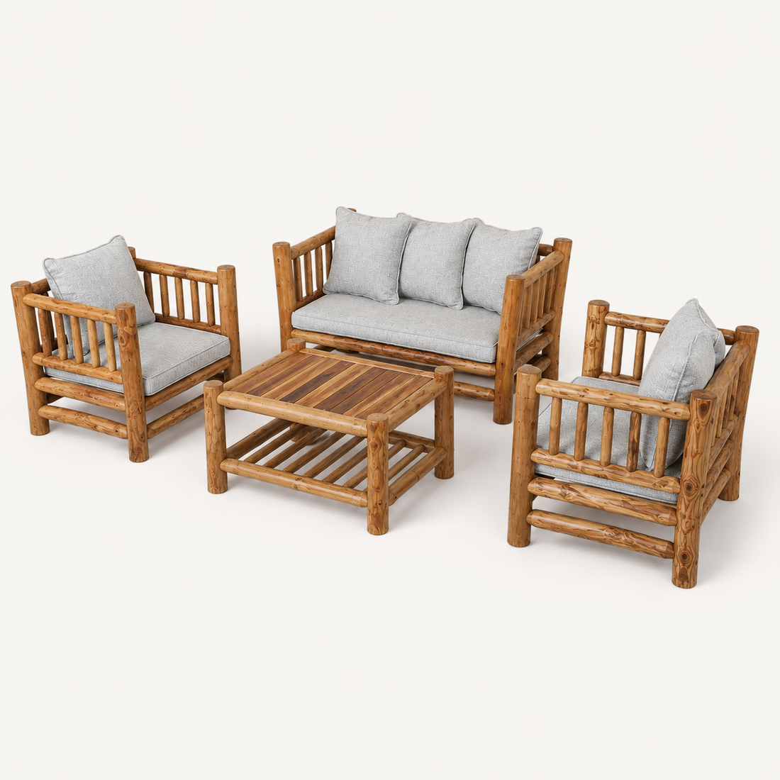 Bali Children's Sofa Set on Cabana warm off-white background