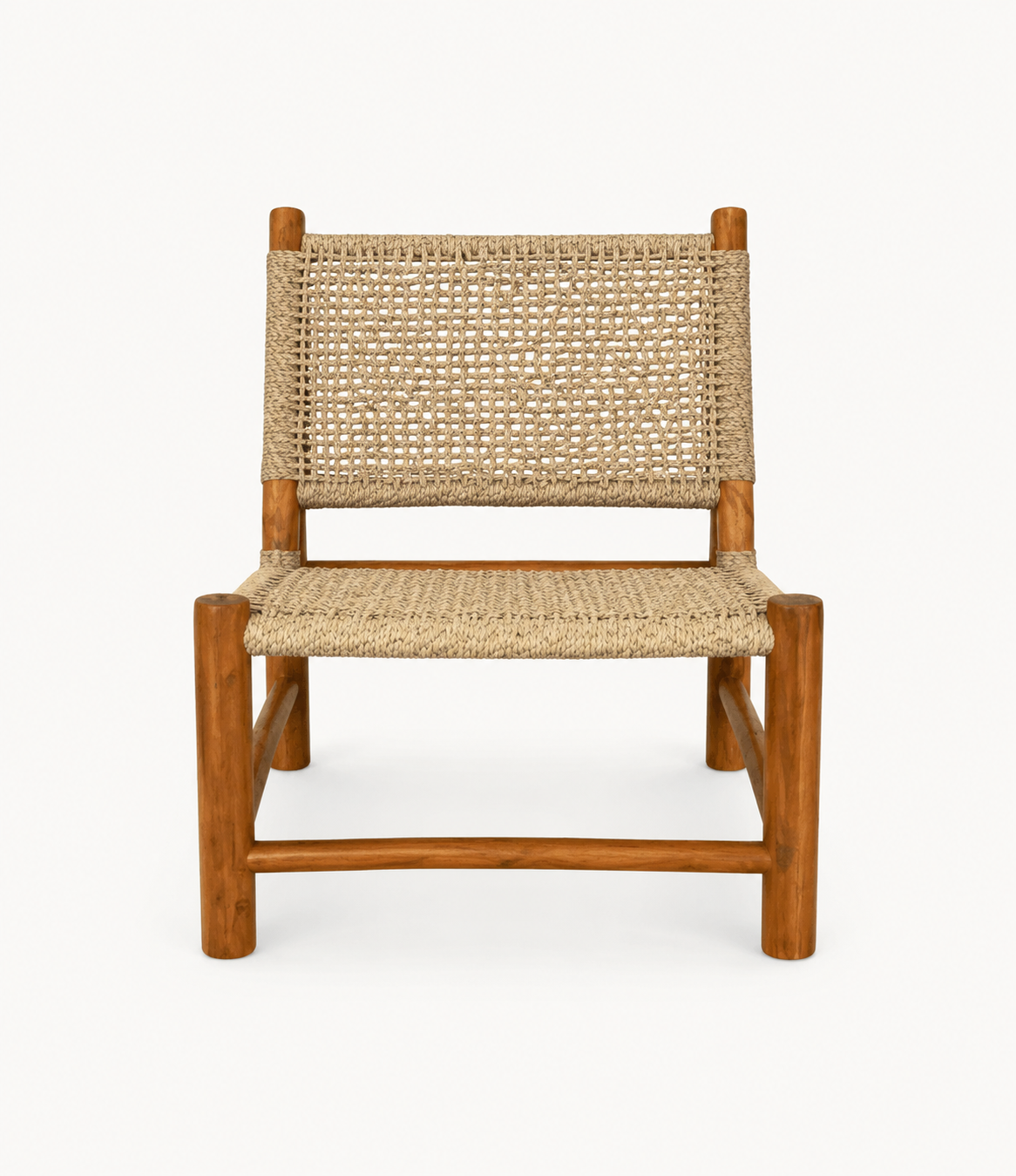Bora Bora Armchair in Natural, front view