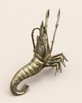 Bronze Fish Decorative Object three-quarter catalog