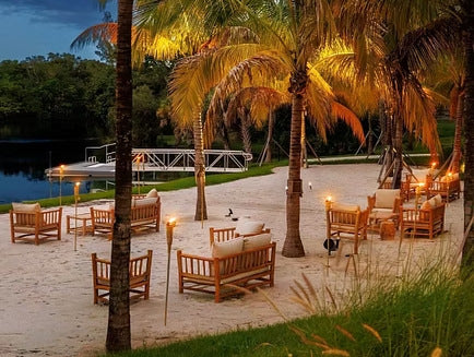 Cabana Miami hospitality setting at The Fort in Fort Lauderdale