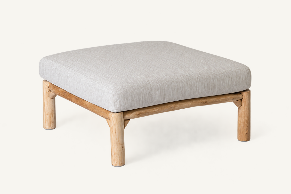 California Ottoman, front view