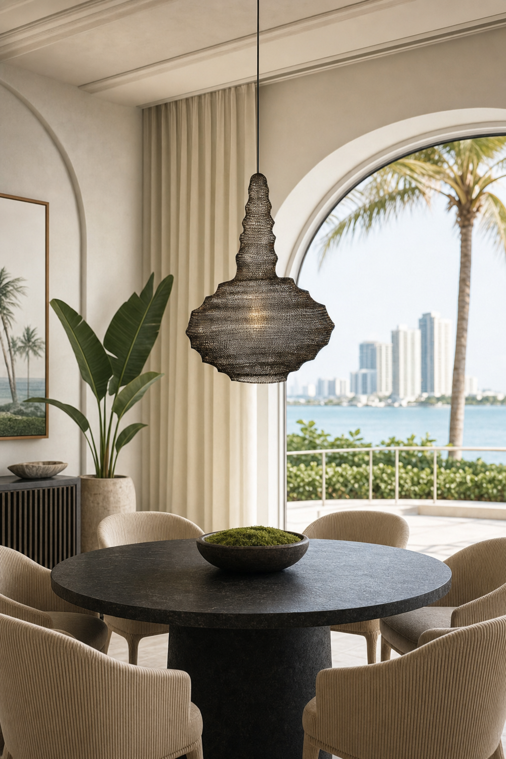 Cascade Wire Pendant Shade: image 1