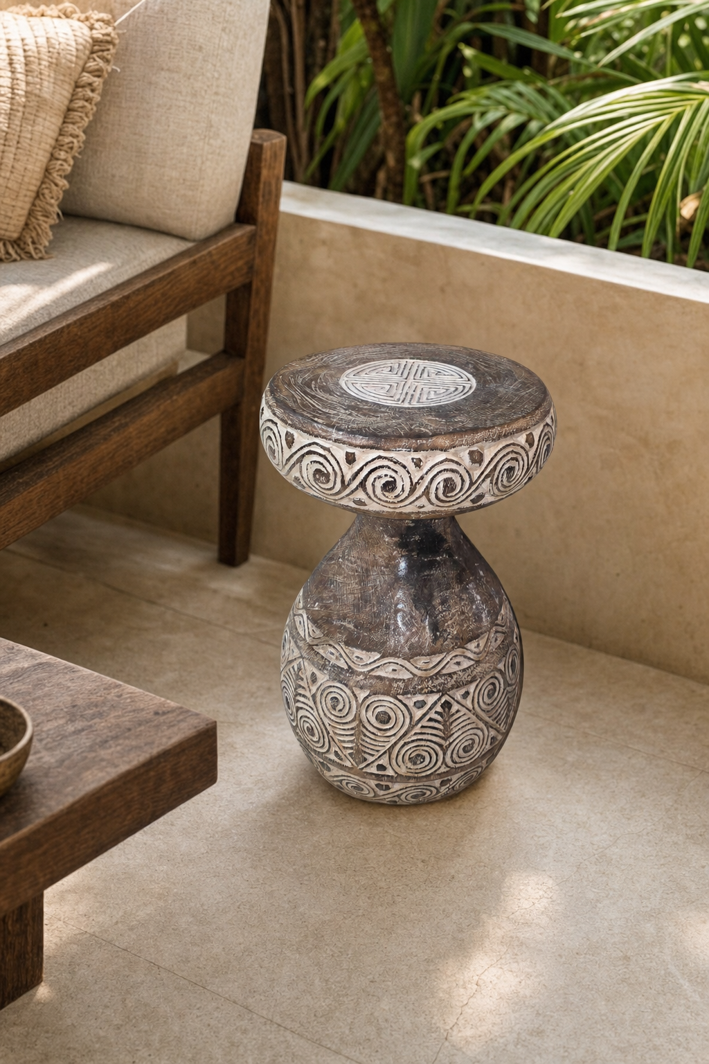 CABANA_STD_AMBIENCE | Catur Carved Stool | run:issue-19-20260823T142348Z-7983575826525 | attempt:1