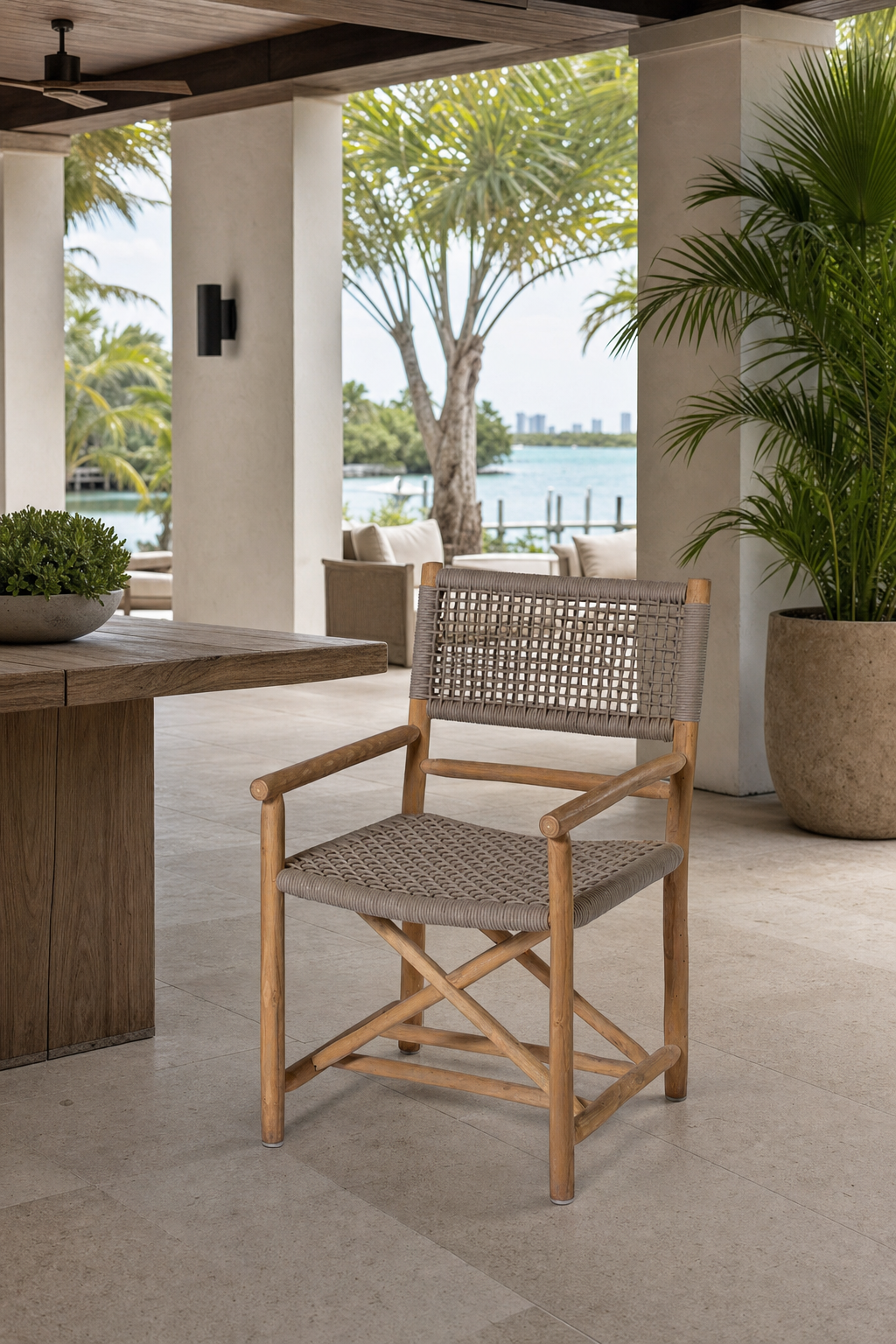 Cheryl Dining Chair styled in an interior
