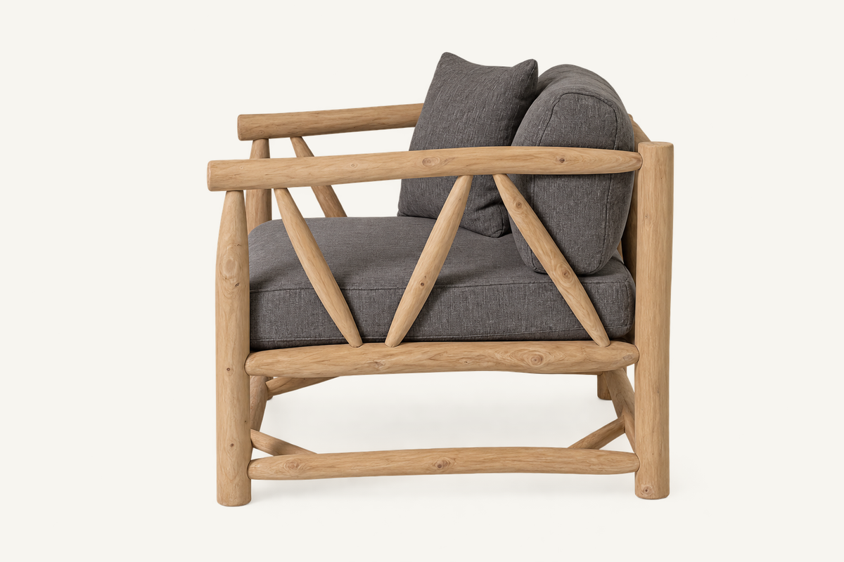 Crusoe Armchair, alternate view