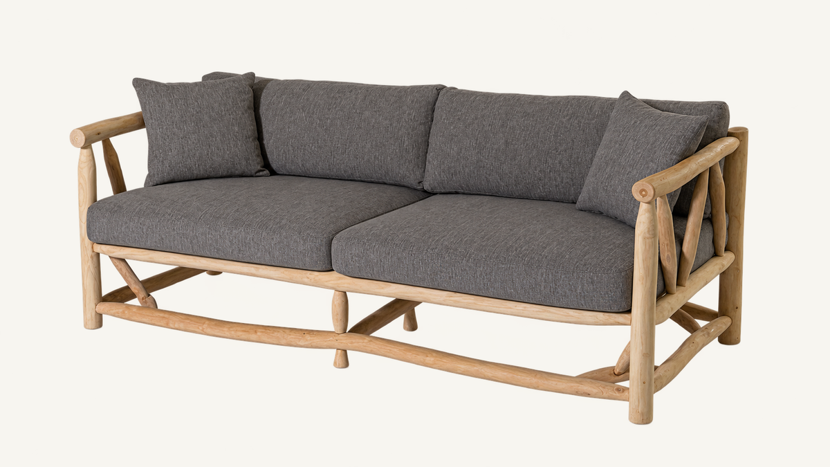 Crusoe Sofa, front view