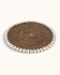 Dark Natural Rattan Placemat catalog angle 2