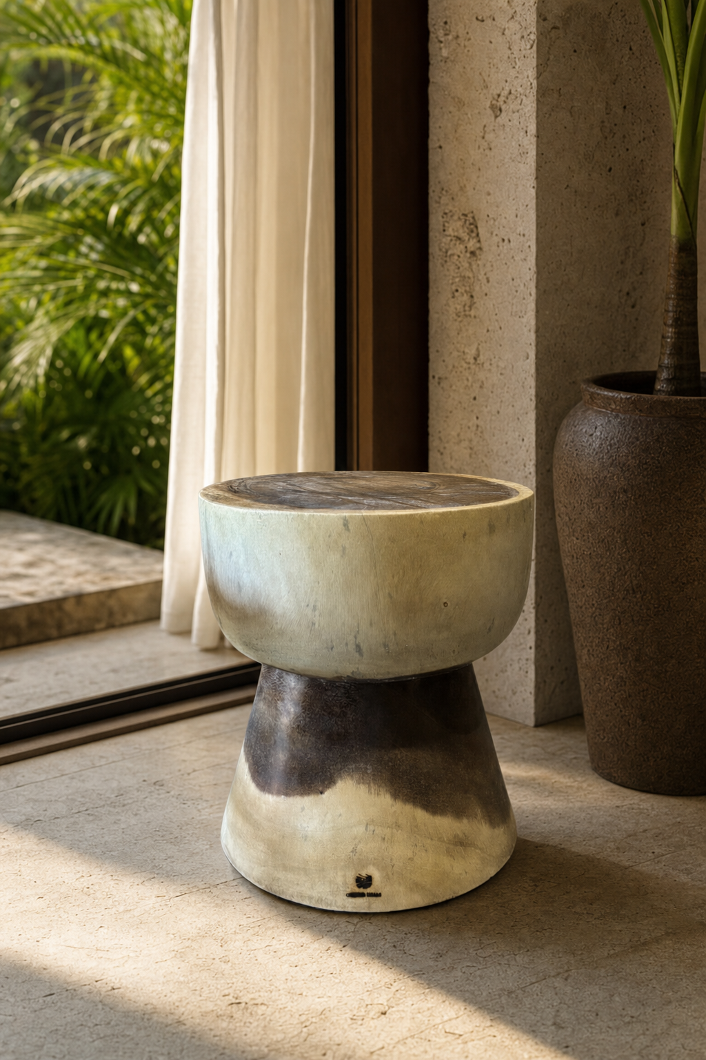 Elantra Stool styled in an interior