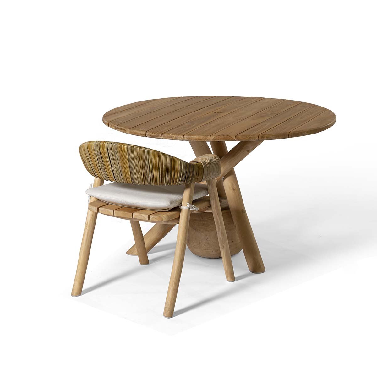Handcrafted dining chair for restaurants and hospitality spaces
