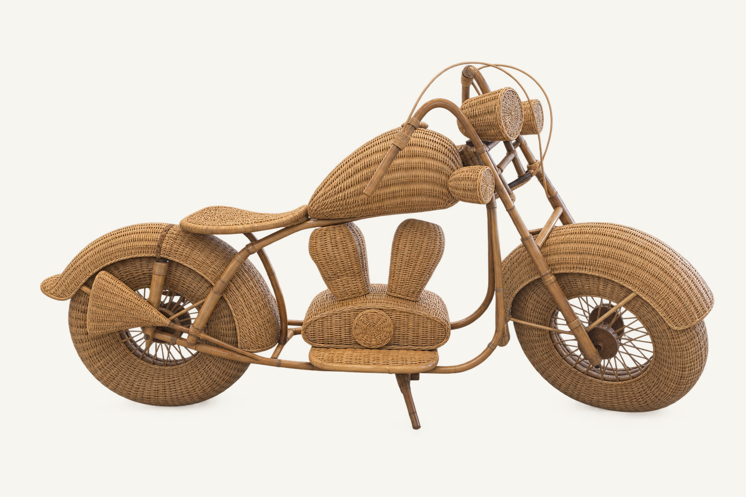 CABANA_STD_CATALOG_2 | Full-Size Rattan Motorcycle Sculpture | run:issue-19-20260823T142348Z-7940399693917 | attempt:3