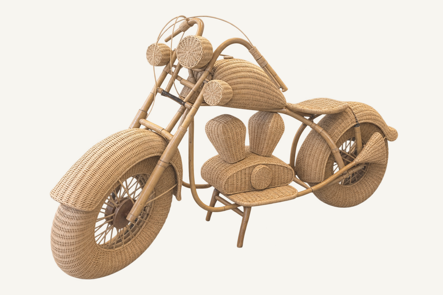 CABANA_STD_CATALOG_3 | Full-Size Rattan Motorcycle Sculpture | run:issue-19-20260823T142348Z-7940399693917 | attempt:3