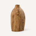 Gepeng Pipih Wood Vase front three-quarter view