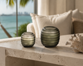 Grey Chloe Round Candles lifestyle image