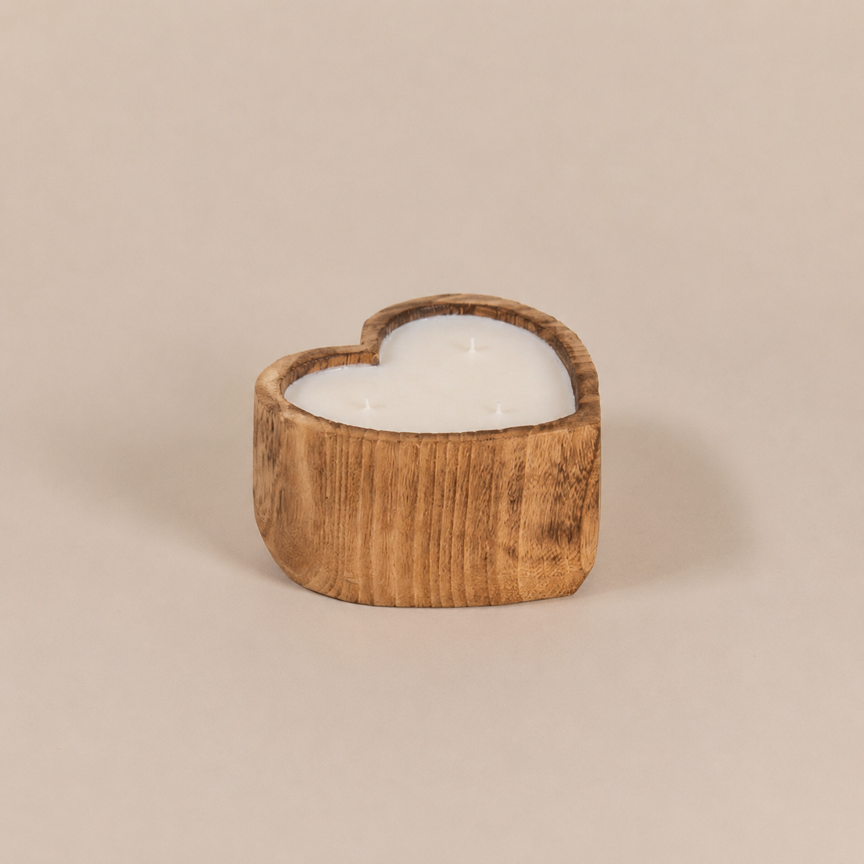 Heart Wooden Candle catalog view