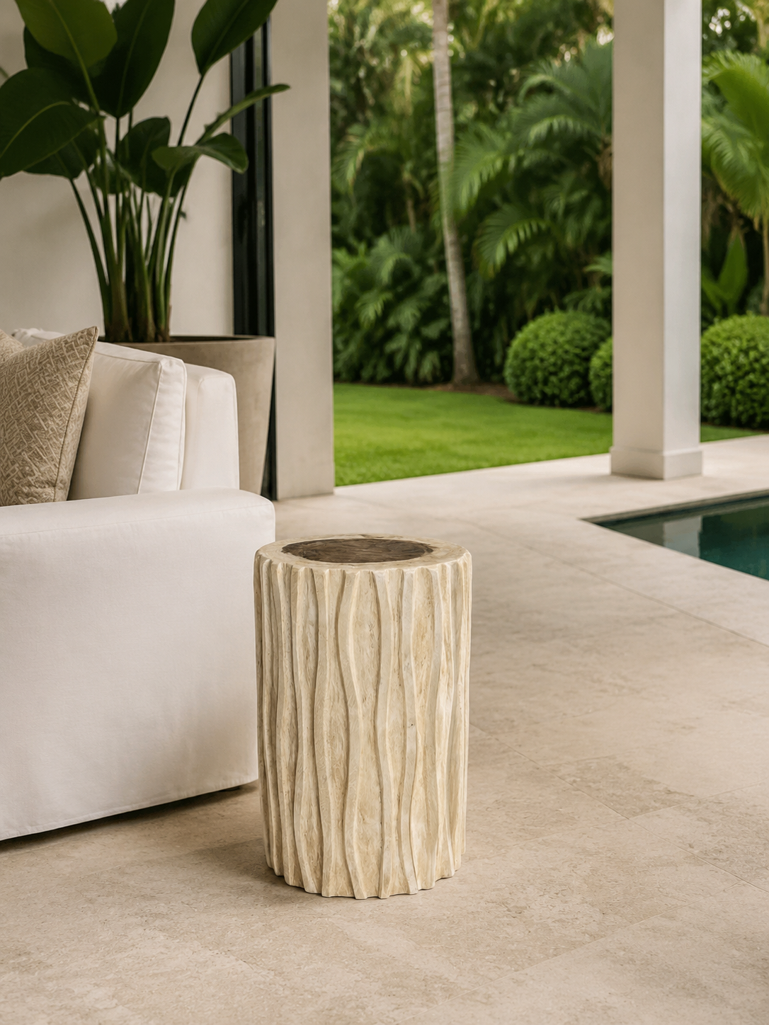 Kampala Side Table lifestyle image