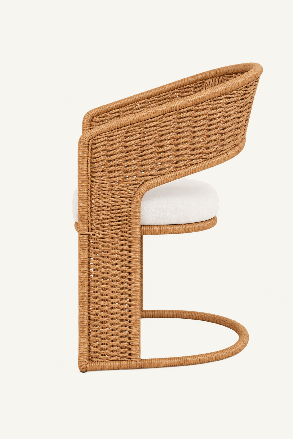 Kora Woven Dining Chair, alternate view