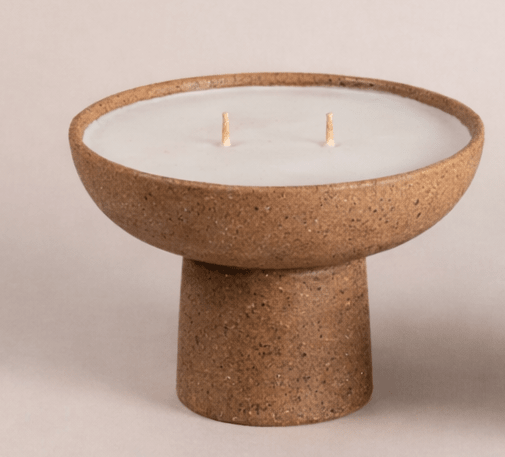 Decorative pedestal candles for table styling and cozy interiors