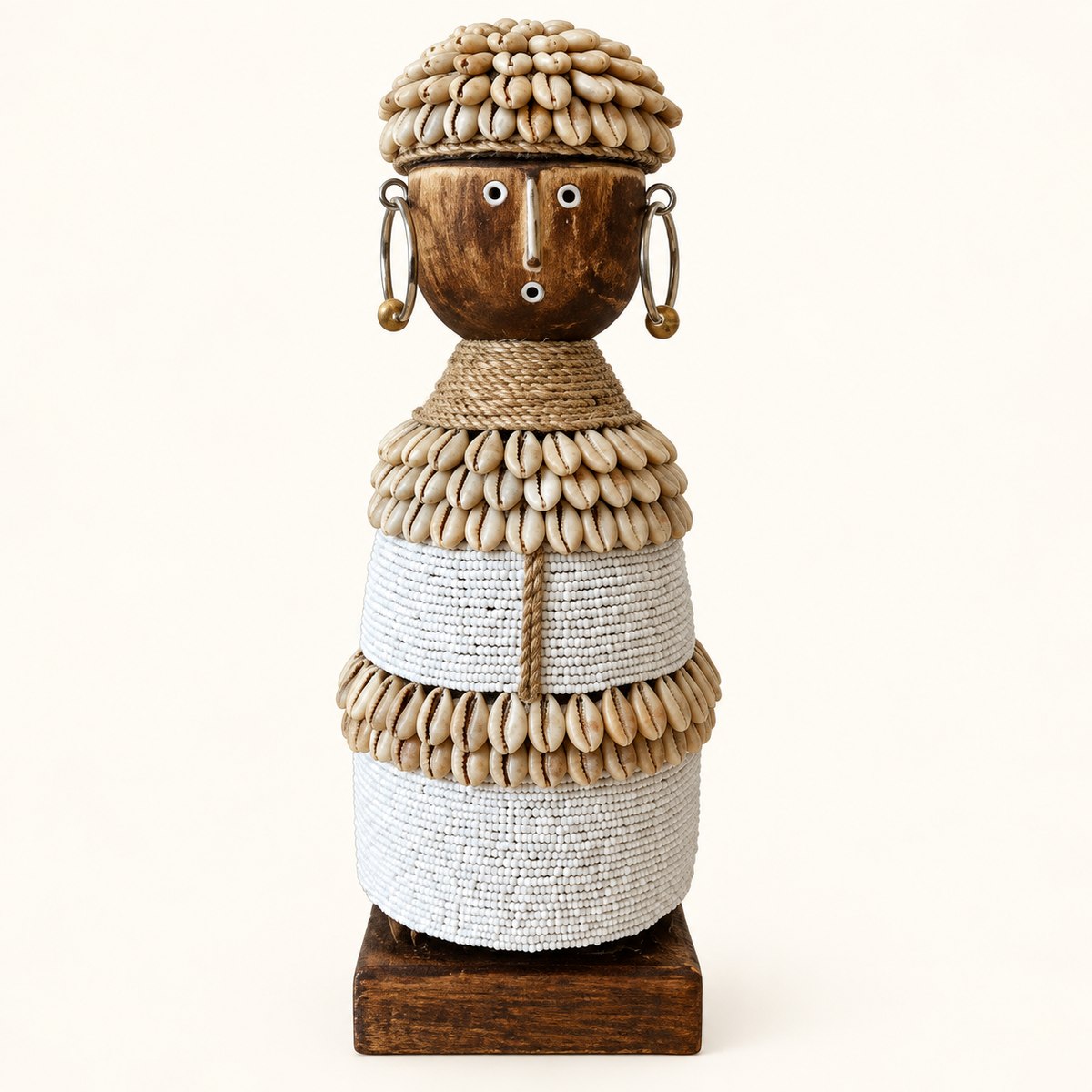 White Namji Doll, Small – clean catalog view
