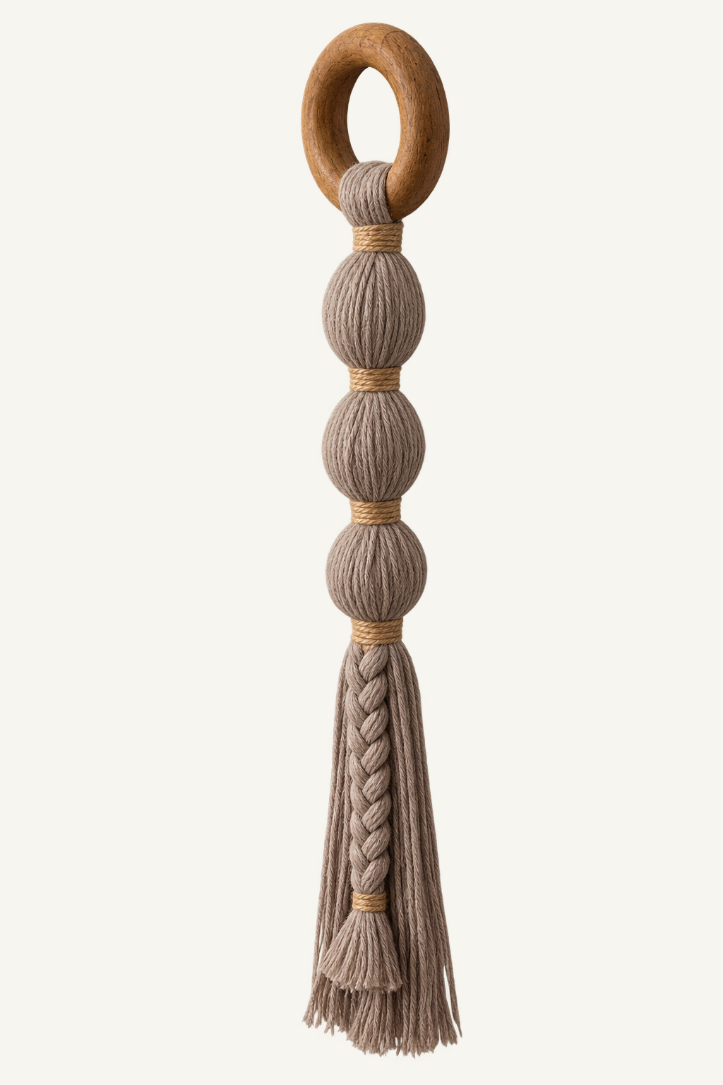 Knotted Cotton Wall Hanging, view 7