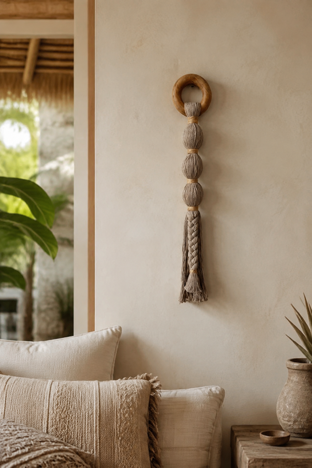 Natural Cotton Wall Hanging lifestyle image