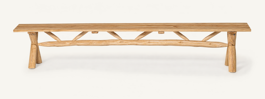 Nomade Bench, front view