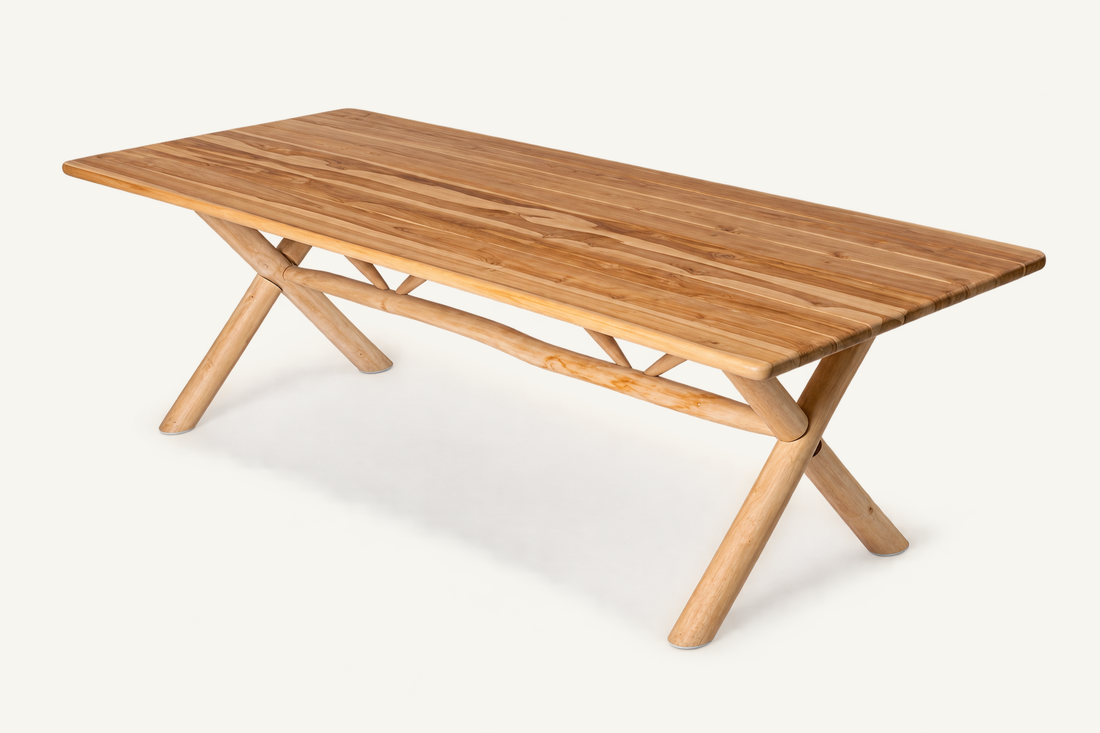 Nomade Dining Table, front view