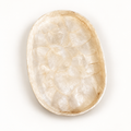 Ivory Capiz oval shell decorative tray, catalog angle