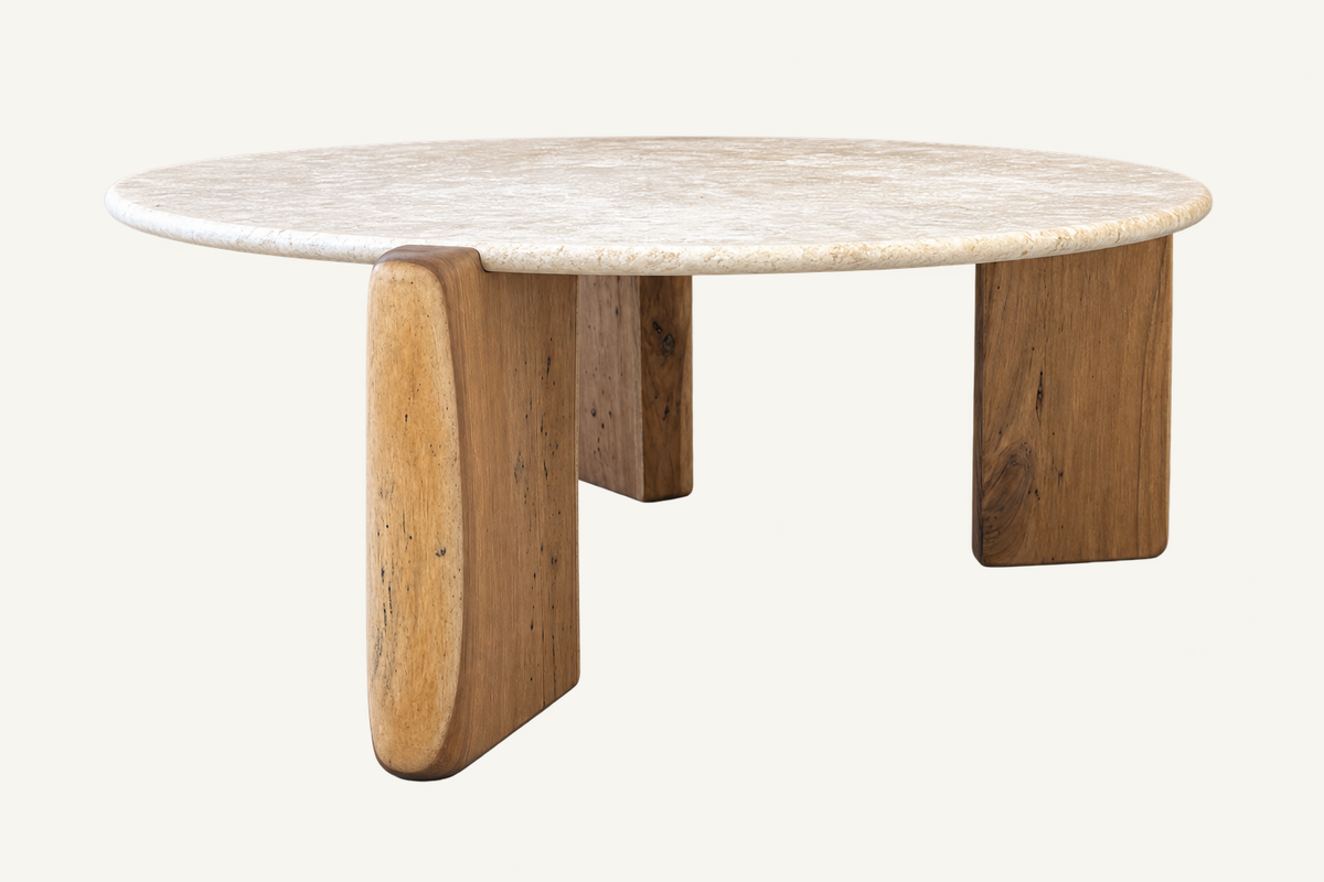 Palermo Marble Coffee Table, alternate view