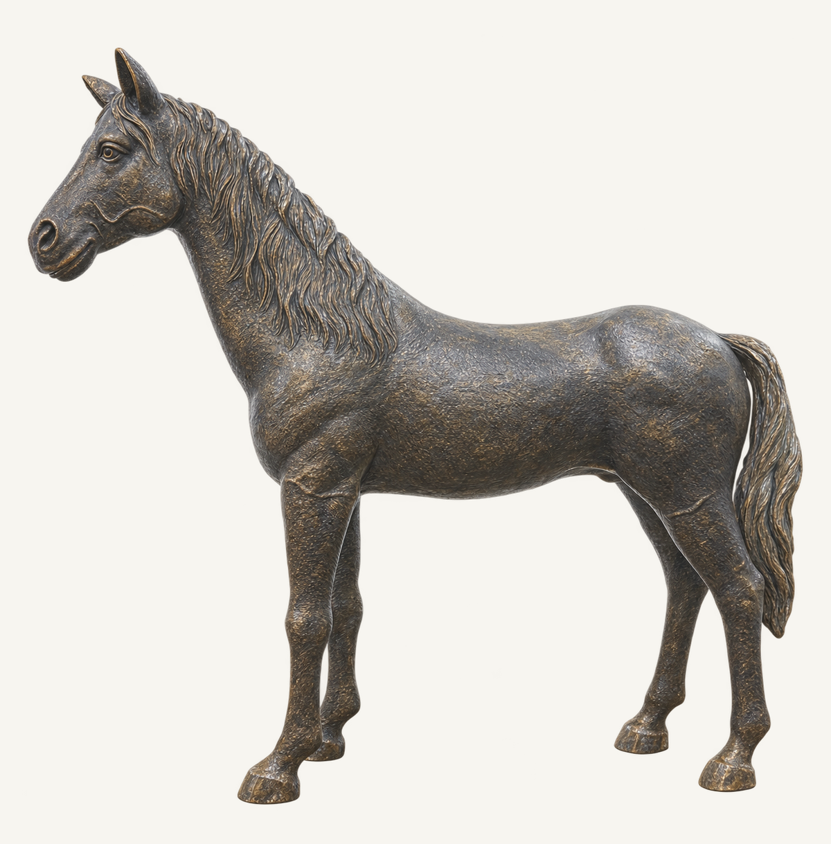 Palomino Tide Stallion, alternate view