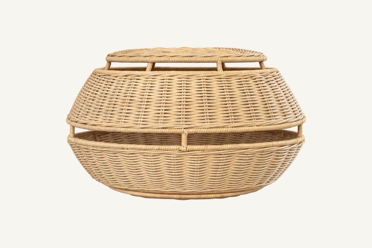 Rattan Lampion Pendant: image 3