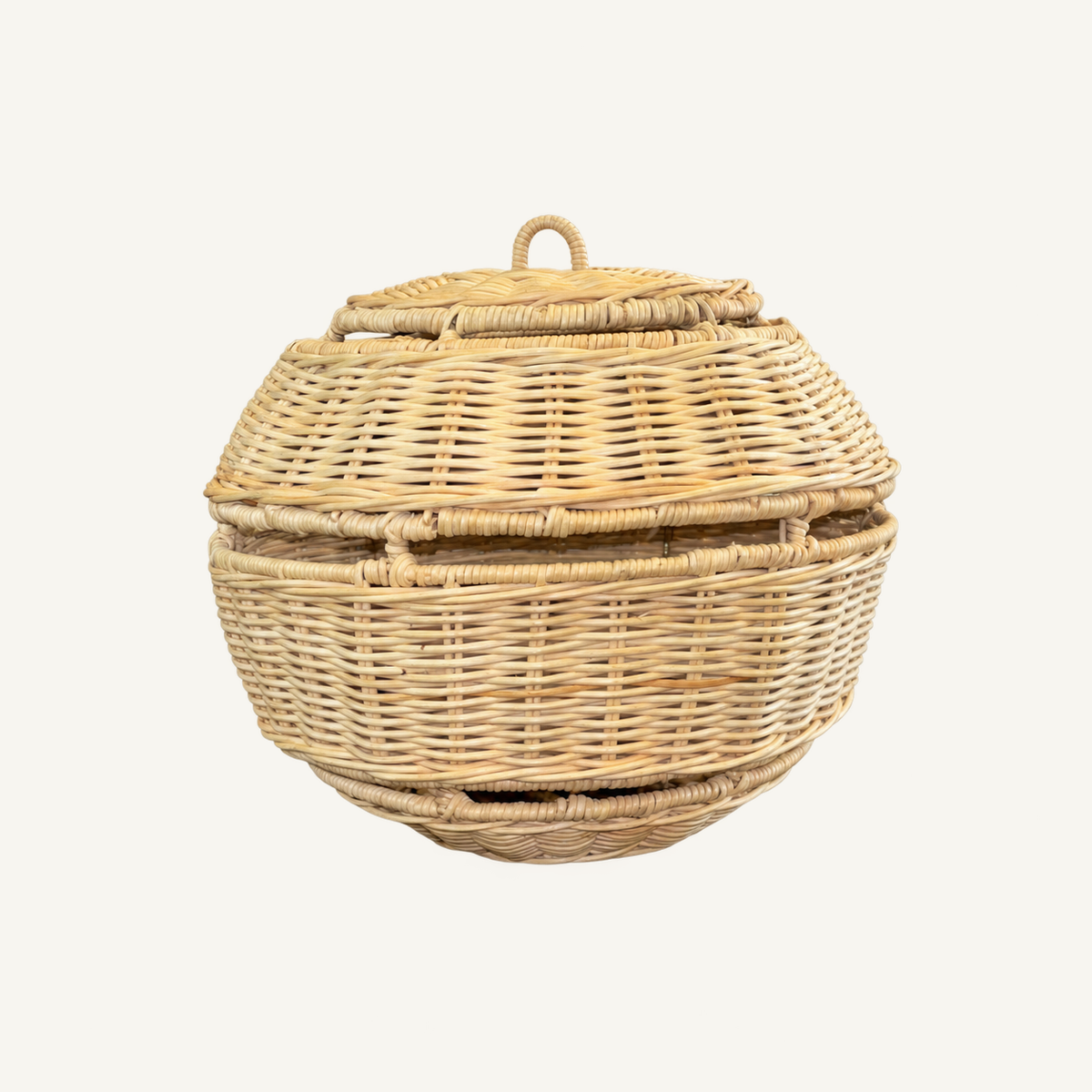 Rattan Lampion Pendant - Small: image 2