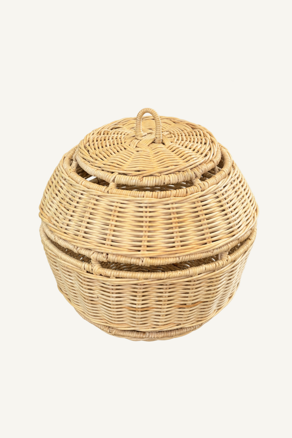 Rattan Lampion Pendant - Small: image 4