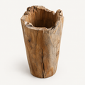 Raw Edge Teak Vessel elevated view