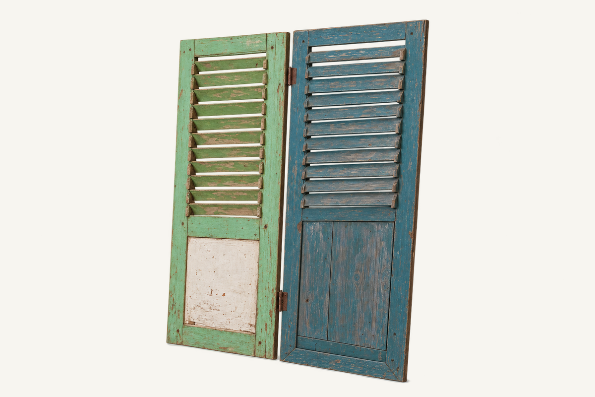Recycled Indonesian Wood Shutters: image 4