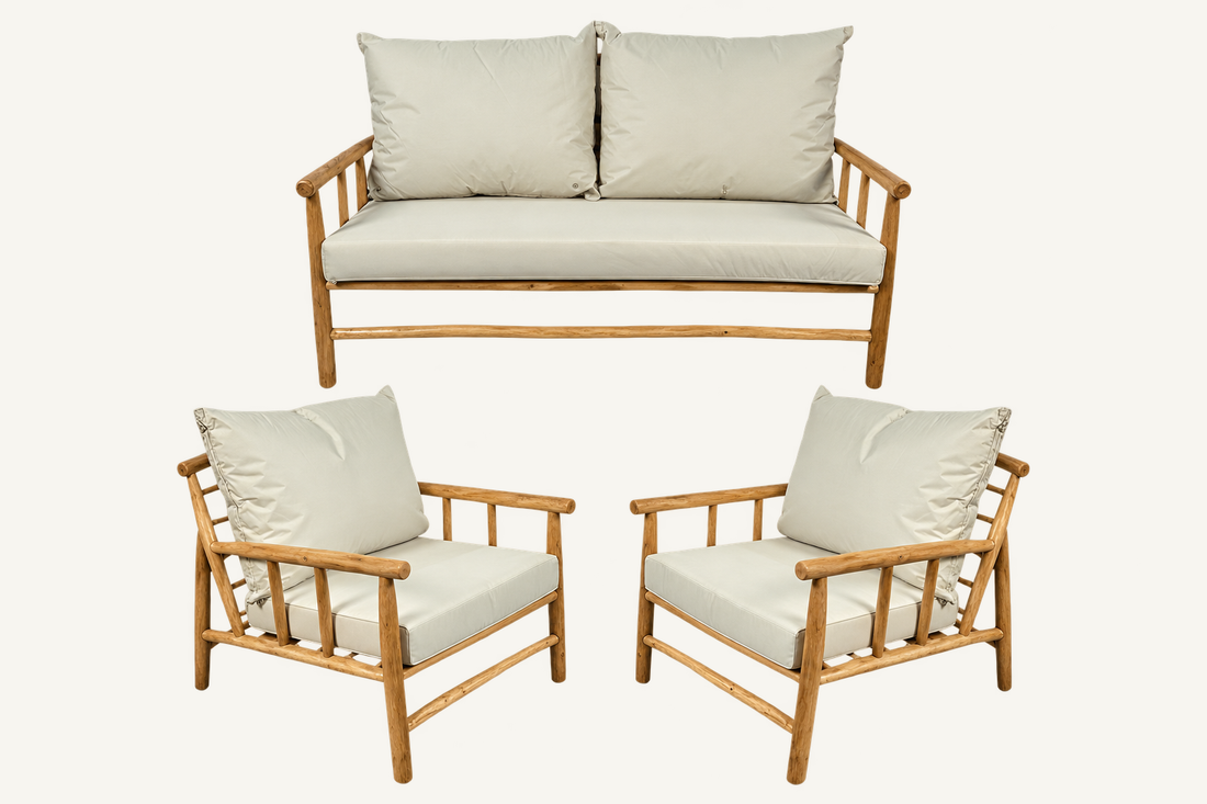 Rio de Janeiro Seating Set, front view
