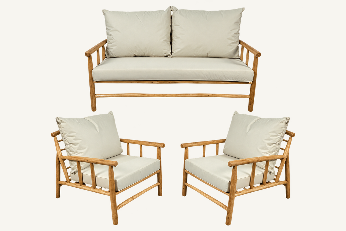 Rio de Janeiro Seating Set, front view